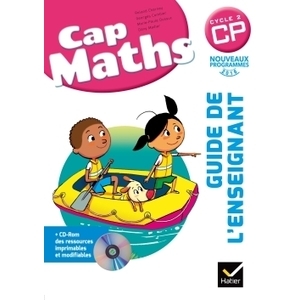 CAP MATHS CP ED. 2016 - GUIDE DE L'ENSEIGNANT + CD ROM