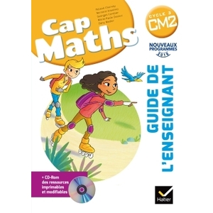 CAP MATHS CM2 ED. 2017 - GUIDE PEDAGOGIQUE + CD-ROM
