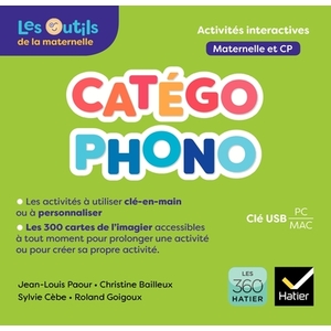 CATEGO PHONO - MATERNELLE GS - ED. 2018 - CLE USB