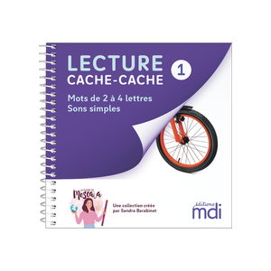 LECTURE CACHE-CACHE - LIVRE 1 - SONS SIMPLES 3 A 4 LETTRES