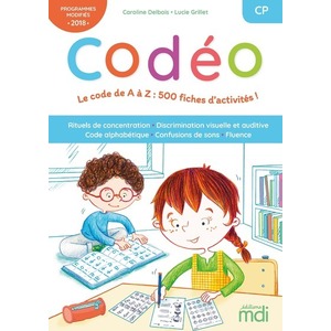 MDI - CODEO CP - FICHIER CODE ALPHABETIQUE + CD 2019