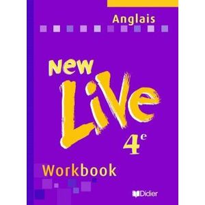NEW LIVE 4E LV1 - CAHIER D'EXERCICES