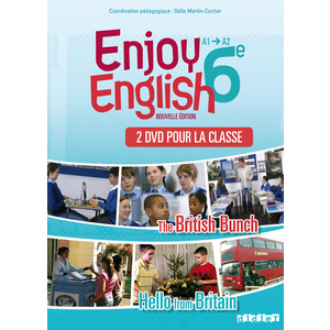 NEW ENJOY ENGLISH 6E - COFFRET 2 DVD CLASSE