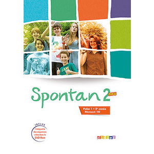 SPONTAN 2 NEU  PALIER 1 - 2E ANNEE -  LIVRE + DVD-ROM