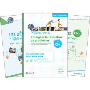 ENSEIGNER LA RESOLUTION DE PROBLEMES AU CM - MATHS EN-VIE (GUIDE PEDAGOGIQUE + CAHIERS CM1 ET CM2)