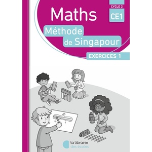 PACK 10 EX MATHS SINGAPOUR EXERCICES 1 CE1