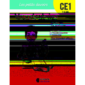 LES PETITS DEVOIRS - VOCABULAIRE CE1