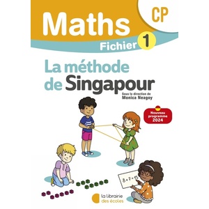 MATHEMATIQUES CP (2024) - METHODE DE SINGAPOUR - FICHIER ELEVE 1