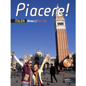 PIACERE! - NIVEAU 3 / A2-B1 - MANUEL ELEVE - CD