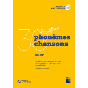30 PHONEMES EN 30 CHANSONS GS-CP + CD-ROM