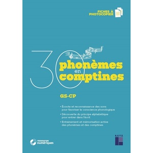 30 PHONEMES EN 30 COMPTINES + CD AUDIO
