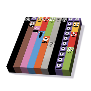 LES NOUMS CP - BOITE DE REGLETTES (26 REGLETTES)