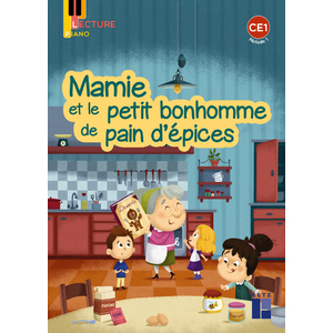 PIANO CE1 - MAMIE ET LE PETIT BONHOMME DE PAIN D'EPICES - PERIODE 1 - PACK DE 5