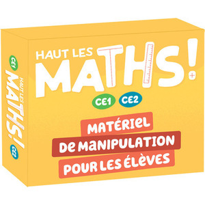 HAUT LES MATHS CE1-CE2- MATERIEL DE MANIPULATION POUR LES ELEVES