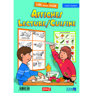 AFFICHES LECTURE CUISINE