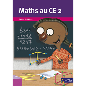 MATHS AU CE2 CAHIER DE L'ELEVE (LOT DE 5 EX.)