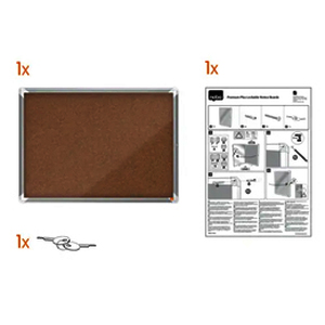 1 VITRINE PREMIUM PLUS INTERIEUR LIEGE 9 FEUILLES A4