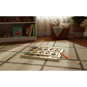 LABYRINTHE ANIMAUX COULEURS ET COMPTER