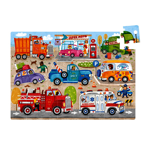 1 PUZZLE LES VEHICULES