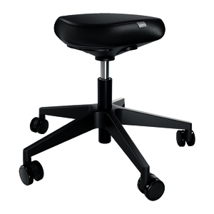 1 TABOURET A ROULETTES ASSIS DEBOUT