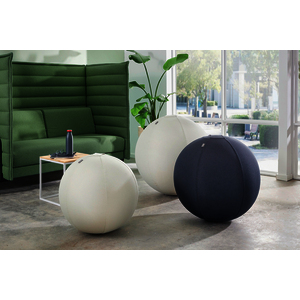 1 BALLON D'ASSISE LESTE GRIS FONCE 55CM