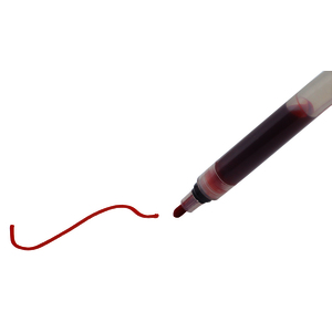10 MARQUEURS ENCRE VIDE POINTE OGIVE 4MM