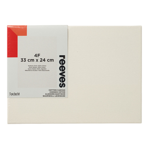 REEVES CHASSIS COTON 4F 33X24CM - LOT DE 3