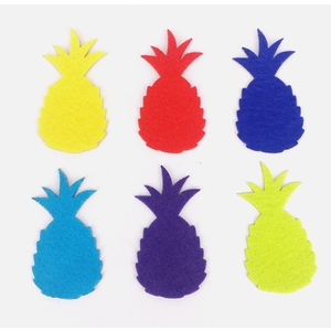 PACK VERGER FEUTRINE ADHÉSIVE 1MM - TAILLES ASSORTIS - 150 PCS - 10 COLORIS ASSORTIS
