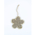 SUSPENSION BOIS A BRODER FLEUR